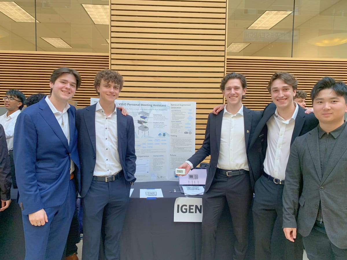 Capstone winning project - VIGO: AI audio recording device